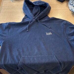 Kith Deep Blue Pullover Hoodie
